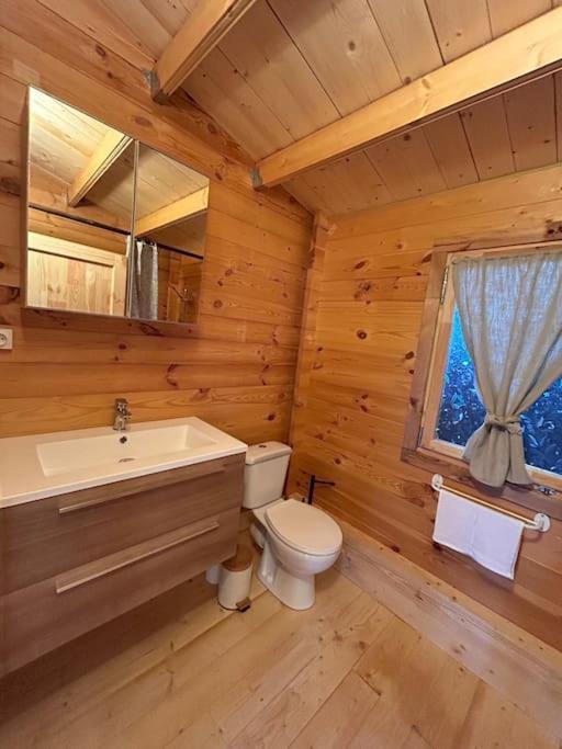 Chalet Bois Jacuzzi Bessan Ngoại thất bức ảnh